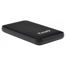 CAJA EXTERNA 2.5" SATA TOOQ NEGRA USB 3.1 9.5mm