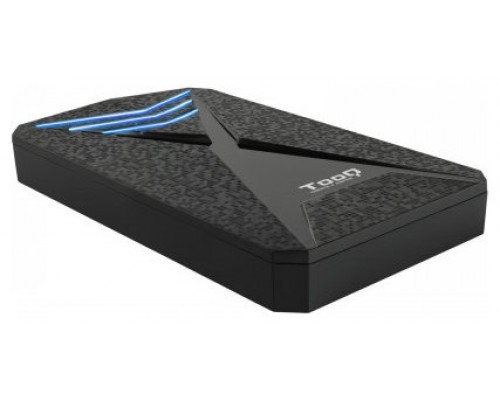 CAJA EXTERNA 2.5" SATA TOOQ USB 3.0 / 3.1 LEDS AZUL