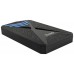 CAJA EXTERNA 2.5" SATA TOOQ USB 3.0 / 3.1 LEDS AZUL