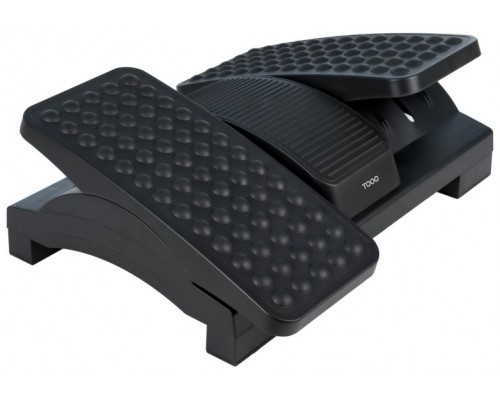 REPOSAPIES TOOQ AJUSTABLE EN ALTURA E INCLINACION NEGRO