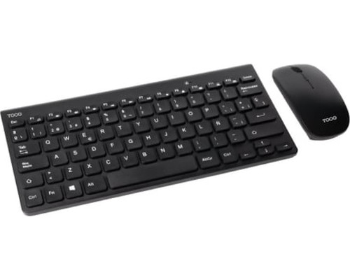KIT TECLADO + RATON SLIM TQKMW-3101-B TOOQ-AA4 KIT TECLADO + RATON SLIM TQKMW-3101-B TOOQ