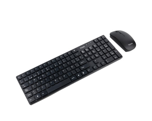 KIT TECLADO + RATON SLIM TQKMW-3102-B TOOQ-AA4 KIT TECLADO + RATON SLIM TQKMW-3102-B TOOQ
