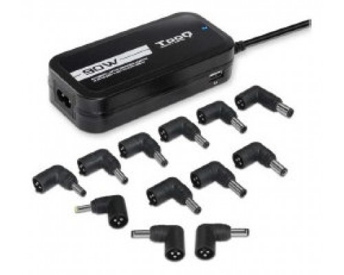 CARGADOR AUTOMATICO UNIVERSAL TOOQ TQLC-90BS02AT 90W 2XUSB 12 CONECTORES