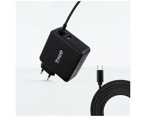 Tooq Cargador portátil conector USB-C 65W