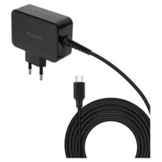 CARGADOR PORTÁTIL GAN USB-C PD 65W, NEGRO TOOQ