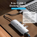 DOCKING STATION 9 PUERTOS USB-C HDMI 4K/3xUSB-A/USB-C PD/1xRJ45... GRIS VENTION-AA16 DOCKING STATION 9 PUERTOS USB-C HDMI 4K/3xUSB-A/USB-C PD/1xRJ45... GRIS VENTION