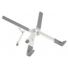 SOPORTE ELEVADOR PARA PORTATIL PLEGABLE PLATA TOOQ