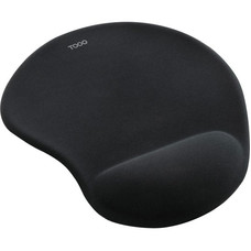 ALFOMBRILLA RATON TOOQ ERGONOMICA GEL NEGRO