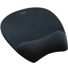 ALFOMBRILLA RATON TOOQ ERGONOMICA MEMORY FOAM NEGRO