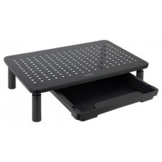 SOPORTE ELEVADOR PARA PORTATIL/MONITOR CON CAJON NEGRO TQMR086 TOOQ