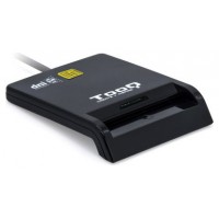 LECTOR DE TARJETAS EXTERNO TOOQ TQR-211B DNIE SIM USB-C NEGRO