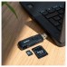 LECTOR TARJETAS USB-C 2.0 + USB-A 3.0 NEGRO TOOQ
