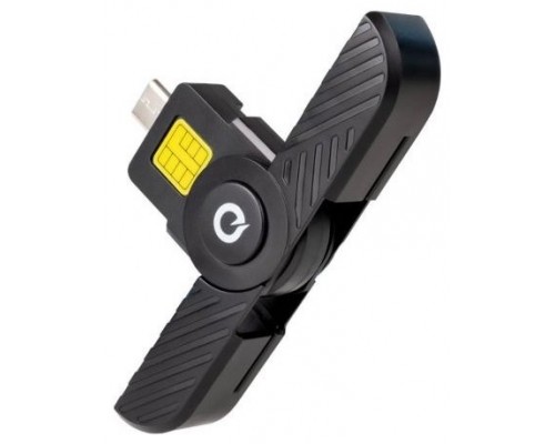 LECTOR TARJETAS INTELIGENTE DNI ELECTRONICO USB-C NEGRO TOOQ