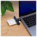 LECTOR TARJETAS INTELIGENTE DNI ELECTRONICO USB-C NEGRO TOOQ