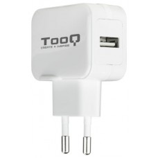 CARGADOR PARED AUTOMATICO 1XUSB 5V 2.4A BLANCO TOOQ