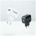 TOOQ Cargador pared 1xUSB Blanco 12w