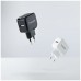 CARGADOR PARED AUTOMATICO 1XUSB 5V 2.4A NEGRO TOOQ