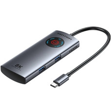 DOCKING STATION 8K 5 PUERTOS USB-C 2xUSB/1xUSB-C/1xHDMI/1xUSB-C PD GRIS VENTION-AA11 DOCKING STATION 8K 5 PUERTOS USB-C 2xUSB/1xUSB-C/1xHDMI/1xUSB-C PD GRIS VENTION
