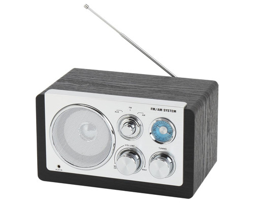 RADIO DENVER DE DISEÑO MODERNO NEGRA-DI5 RADIO DENVER DE DISEÑO MODERNO NEGRA