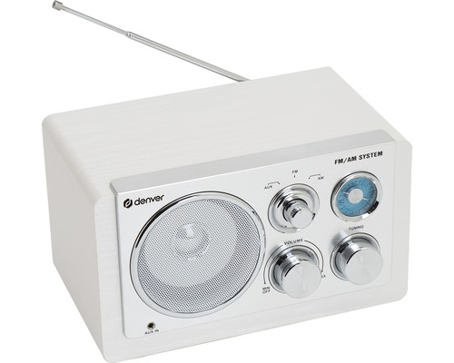 RADIO DENVER DE DISEÑO MODERNO BLANCA-DI5 RADIO DENVER DE DISEÑO MODERNO BLANCA