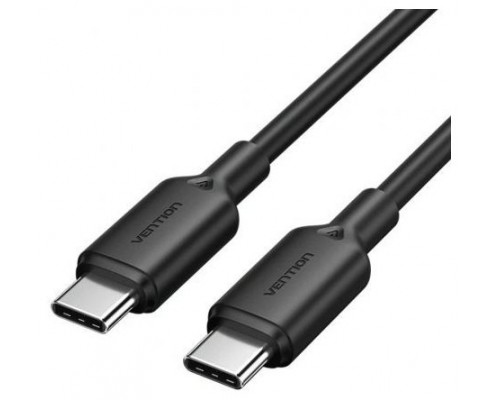 CABLE USB-C A USB-C 2.0 3A 1 M NEGRO VENTION