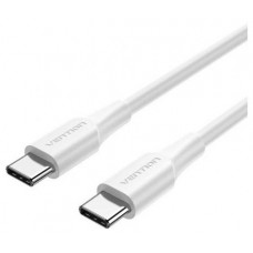 CABLE USB-C A USB-C 2.0 3A 1 M BLANCO VENTION