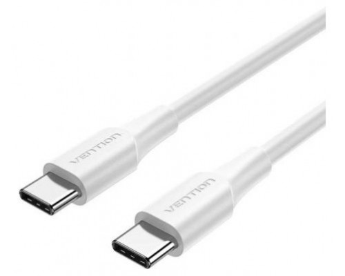 CABLE USB-C A USB-C 2.0 3A 2 M BLANCO VENTION