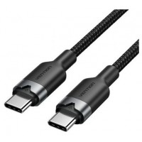 CABLE USB-C A USB-C 3A 1 M NEGRO VENTION