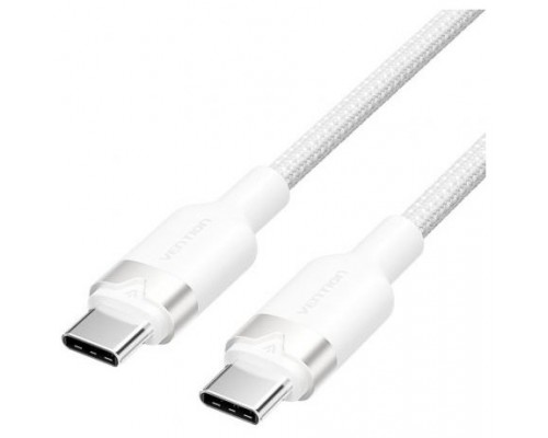 CABLE USB-C A USB-C 3A 1 M BLANCO VENTION