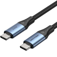CABLE USB-C A USB-C 240W 0.5 M NEGRO/AZUL VENTION