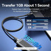 CABLE USB-C A USB-C 3.2 1 M NEGRO VENTION