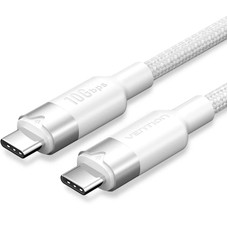 CABLE USB-C A USB-C 3.2 0.5 M BLANCO VENTION-AA4 CABLE USB-C A USB-C 3.2 0.5 M BLANCO VENTION