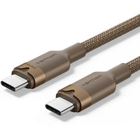 CABLE USB-C A USB-C 240W 1 M DORADO VENTION-2AA CABLE USB-C A USB-C 240W 1 M DORADO VENTION