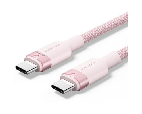 CABLE USB-C A USB-C 240W 1 M ROSA VENTION