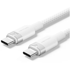 CABLE USB-C A USB-C 240W 2 M BLANCO VENTION-AA3 CABLE USB-C A USB-C 240W 2 M BLANCO VENTION