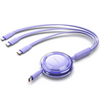 CABLE USB-C A 3xUSB-C 100W 1.1 M MORADO VENTION-4AA CABLE USB-C A 3xUSB-C 100W 1.1 M MORADO VENTION