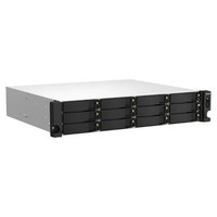 Servidor nas qnap ts - 1264u - rp - 8g 12 bahias