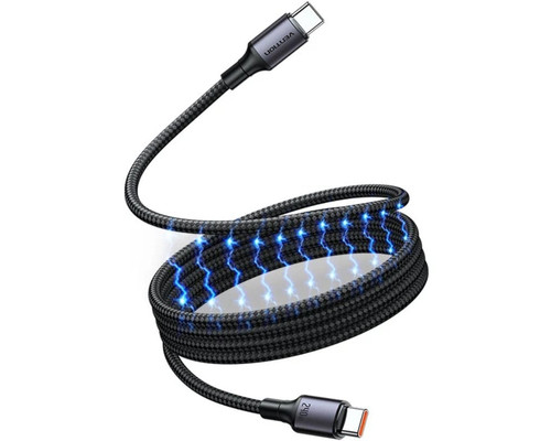 CABLE USB-C A USB-C 5A 240W MAGNETICO 1.5 M NEGRO VENTION