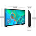 TV SAMSUNG LED TU32H5005FKXXC 32" HD Ready Smart TV Tizen HDR10+