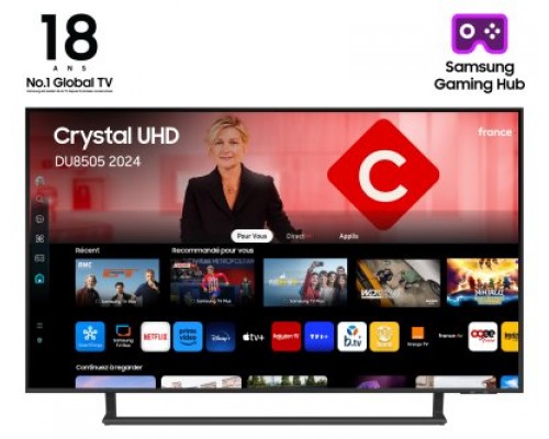 TV SAMSUNG TU43DU8505KXXC 43" 4K UDH LED SMART TV HDMI