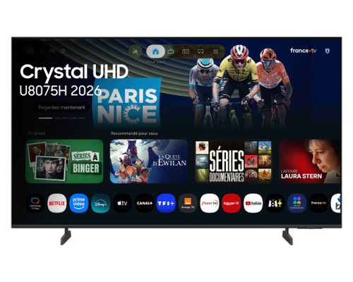 SAMSUNG TV 55" TU55U8075H CRYSTAL UHD SMART TV BT