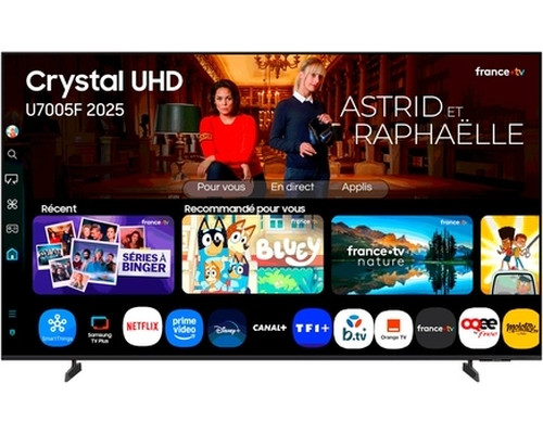SAMSUNG TV 65" TU65U7005F CRYSTAL UHD SMART TV BT-IA90 SAMSUNG TV 65" TU65U7005F CRYSTAL UHD SMART TV BT