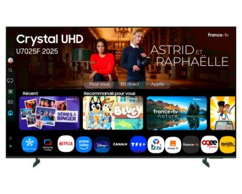 SAMSUNG TV 65" TU65U7025F CRYSTAL UHD SMART TV BT