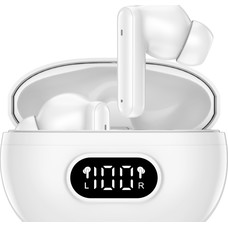 AURICULARES BLUETOOTH DENVER INALAMBRICOS CON ENC (4 MICROFONOS) BLANCO-DI2 AURICULARES BLUETOOTH DENVER INALAMBRICOS CON ENC (4 MICROFONOS) BLANCO