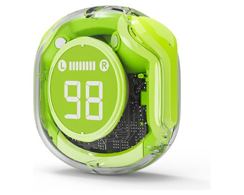 AURICULARES GEMBIRD TWST-01-G TRANSPARENTES VERDE BT-DI1 AURICULARES GEMBIRD TWST-01-G TRANSPARENTES VERDE BT
