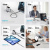 CARGADOR PARED 140W 3xUSB-C/USB-C + CABLE USB-C BLANCO VENTION-AA41 CARGADOR PARED 140W 3xUSB-C/USB-C + CABLE USB-C BLANCO VENTION