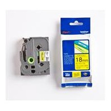 Cinta laminada brother tze641 texto negro