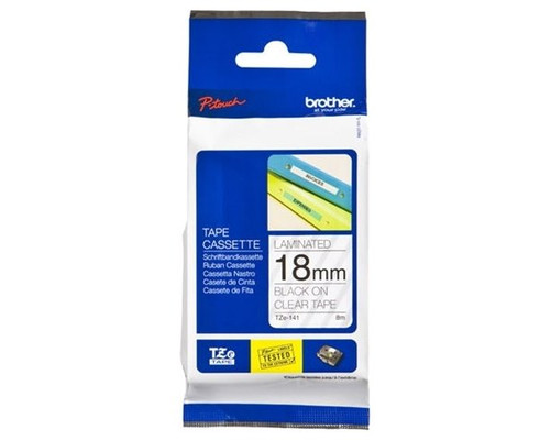Cinta laminada brother tze141 18mm x-MR3 Cinta laminada brother tze141 18mm x