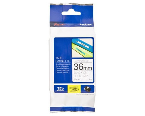 Cinta laminada brother tze161 36mm x-MR4 Cinta laminada brother tze161 36mm x