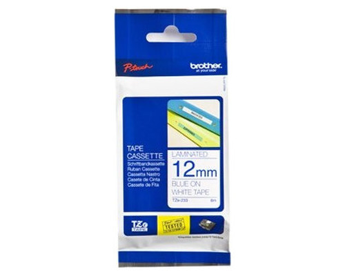 Cinta laminada brother tze233 12mm x